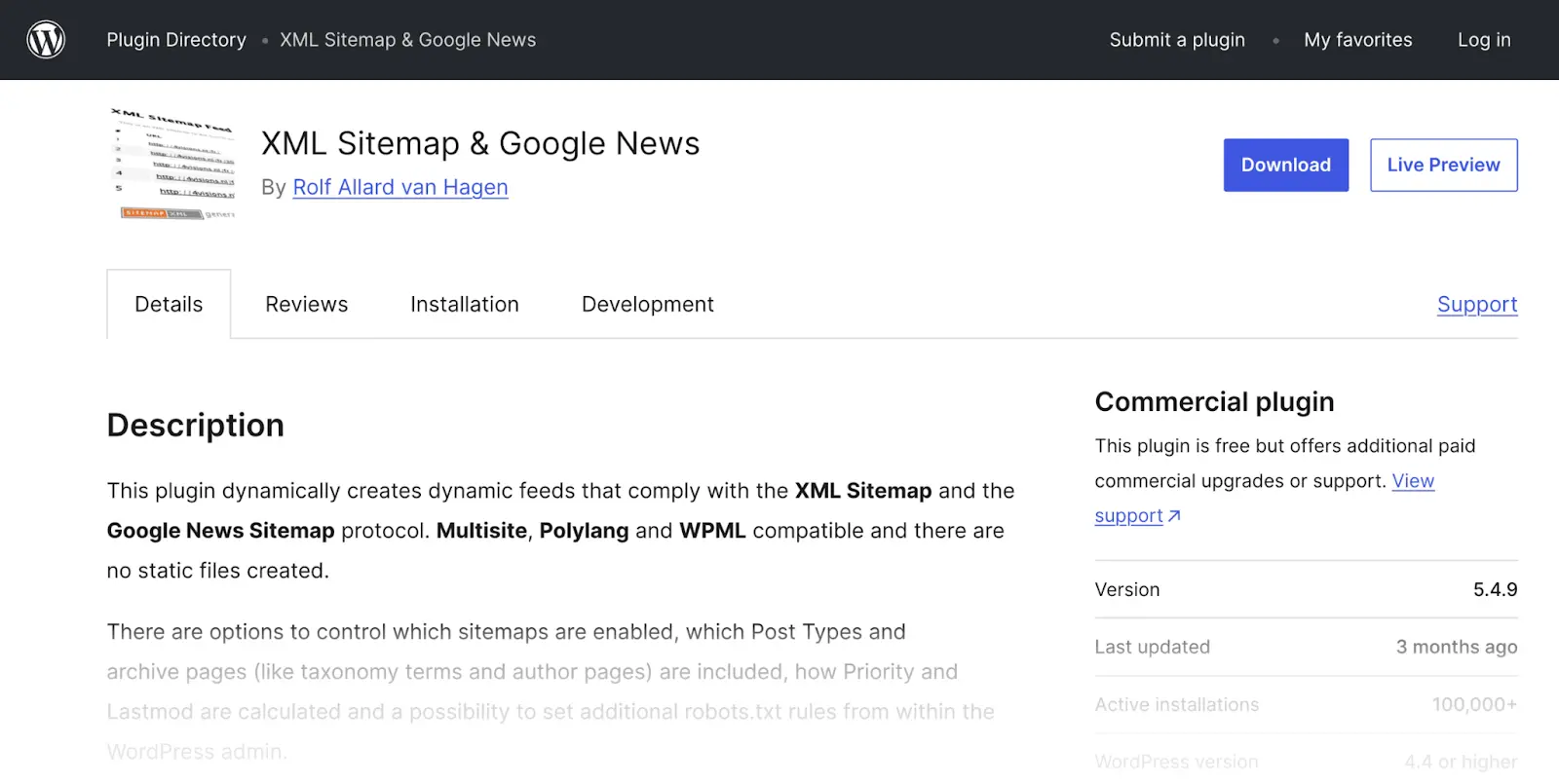 XML Sitemap and google NEWS
