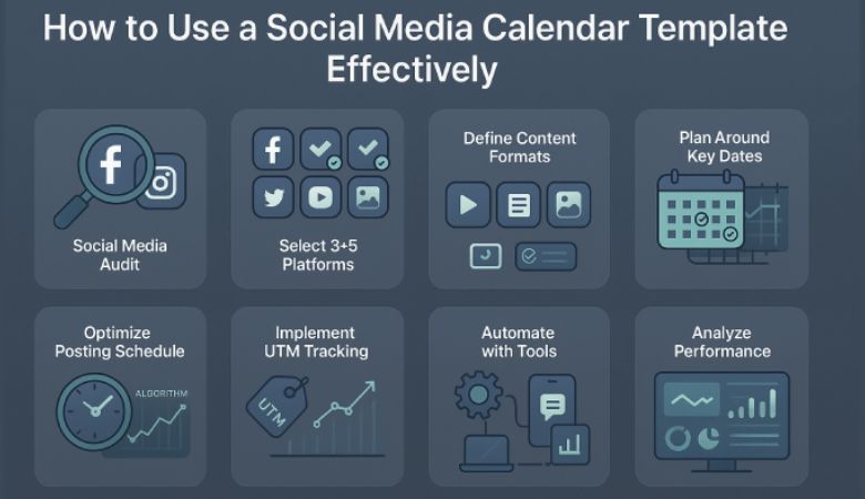 How to Use a Social Media Calendar Template Effectively