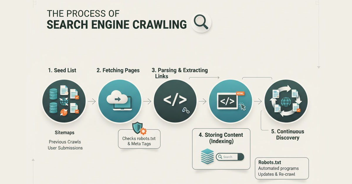 Process of Search Engine