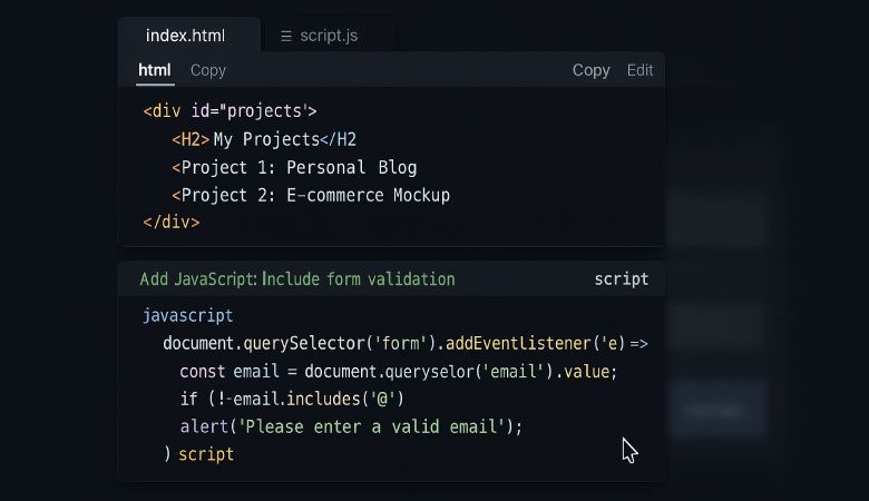 Mini-Project_ Build a One-Page Portfolio