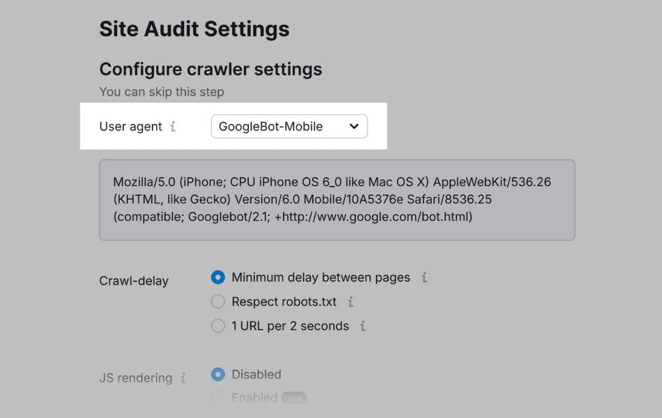 Use a Site Audit Tool