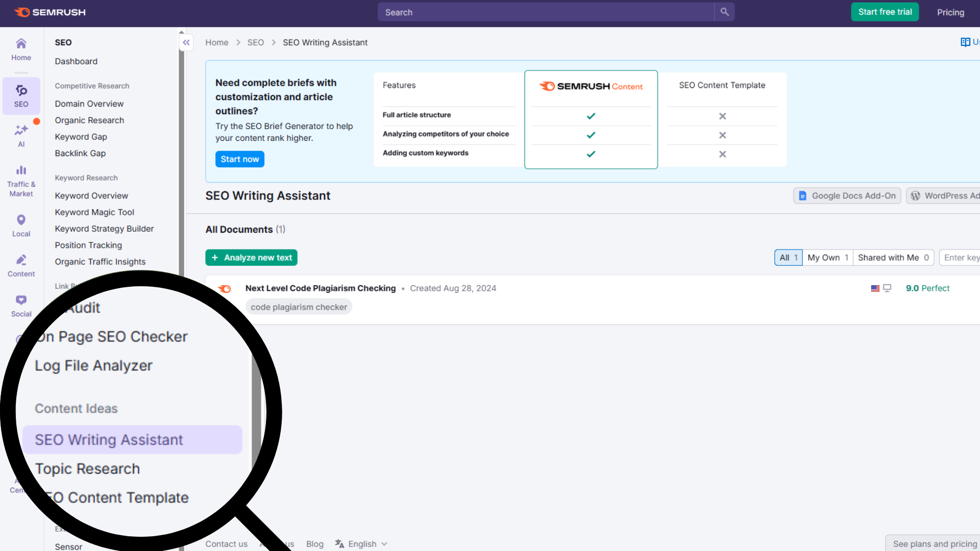 SEO-Writing-Assistant