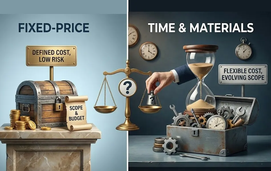 Fixed-Price vs. Time & Materials
