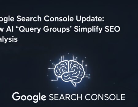 Google introduced a new feature called Query Groups in Search Console Insights