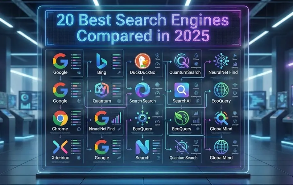 20 Best Search Engines Compared in 2025